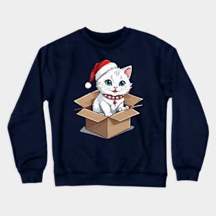 Cat christmas Crewneck Sweatshirt